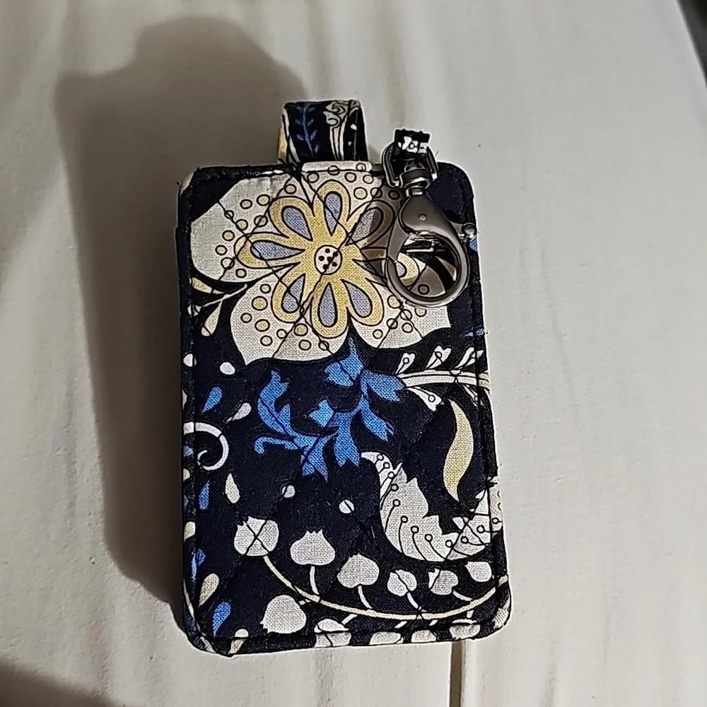 Vera Bradley Blue Bayou Cell Phone Case with Magnet Clasp